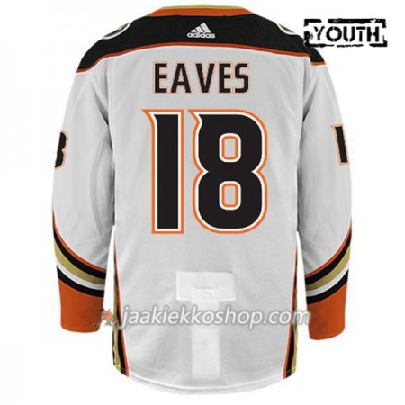 Lapsille NHL Anaheim Ducks Pelipaita PATRICK EAVES 18 Adidas Valkoinen Authentic